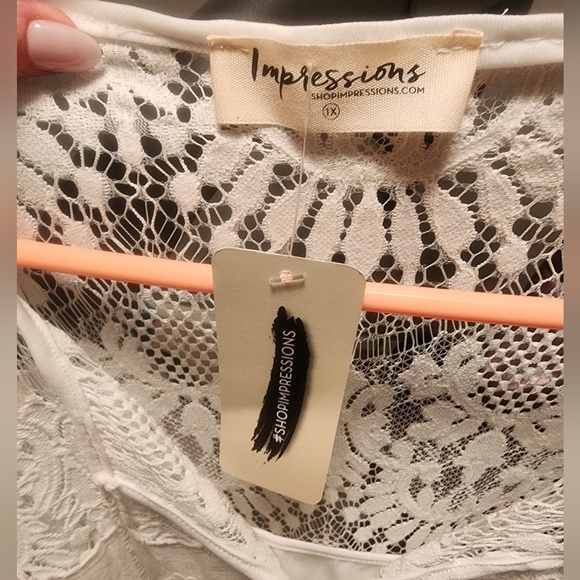 Impressions, white, 1x lace dress - Picture 7 of 12